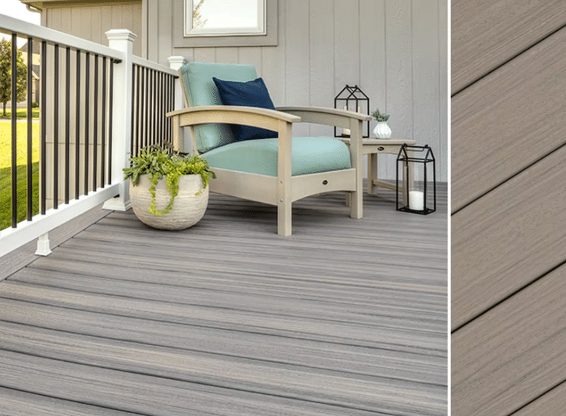 Trex decking - rocky harbor