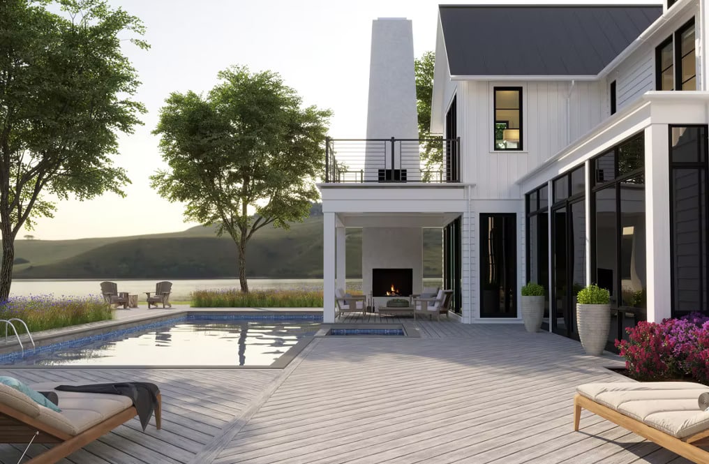 Trex decking - rainier