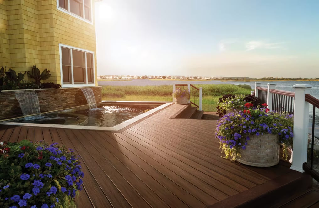 Trex decking - spiced rum