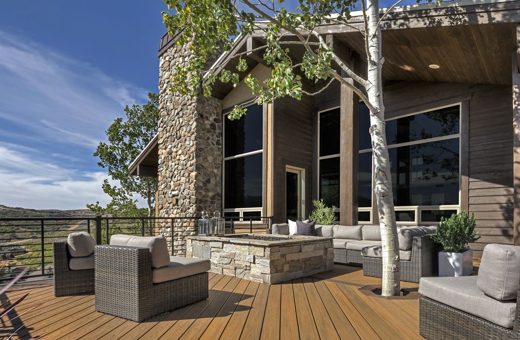 Trex decking - havana gold